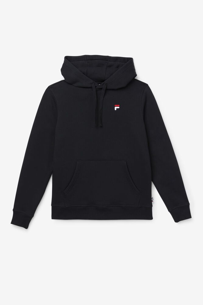 Fila Godfrey Hoodie Black - Womens - 47256UHMS